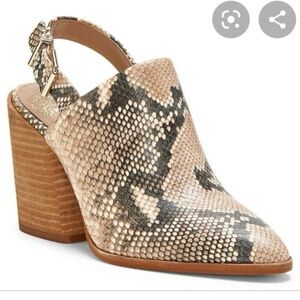 Vince Camuto Chemine Bootie/Mule‎ Size 6.5